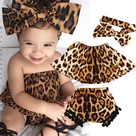 baby girl leopard outfit.